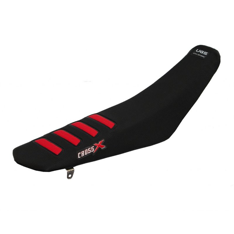 HOUSSE DE SELLE  HONDA CRF 250-450 UGS COLOR WAVE BLACK-RED 