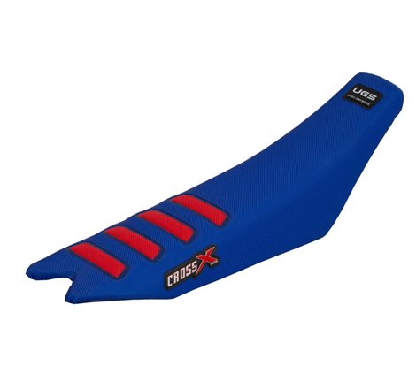 HOUSSE DE SELLE  BETA RR-RS - UGS COLOR WAVE BLUE-RED