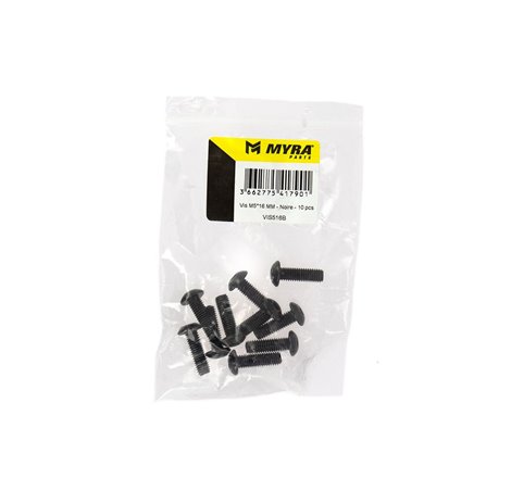 Vis M5*16 MM - Noire - 10 pcs