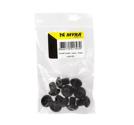 Vis M8*10 MM - Noire - 10 pcs