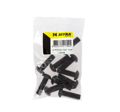 Vis M8*25 MM - Noire - 10 pcs