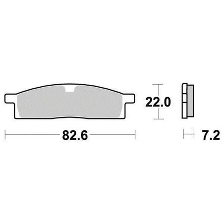 Plaquette de frein Métal Fritté Sinter Grip Off Road - R90