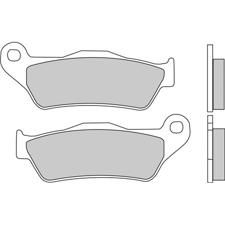 Plaquette de frein Organique Eco-Friction Route - R90