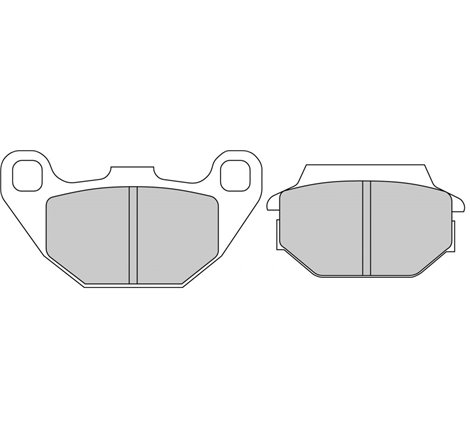 Plaquette de frein Organique Eco-Friction Route - R90