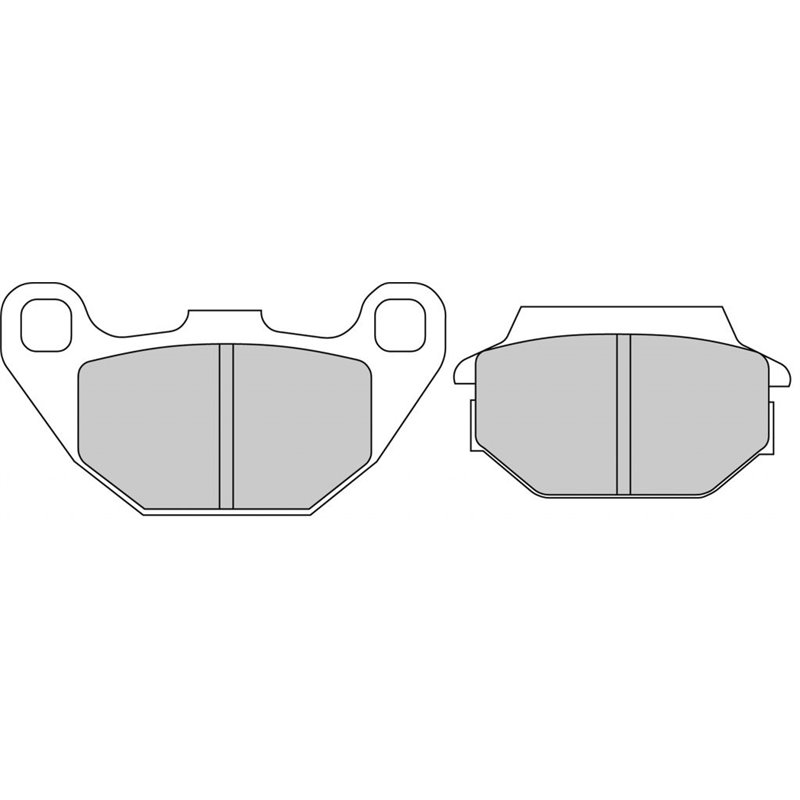 Plaquette de frein Organique Eco-Friction Route - R90