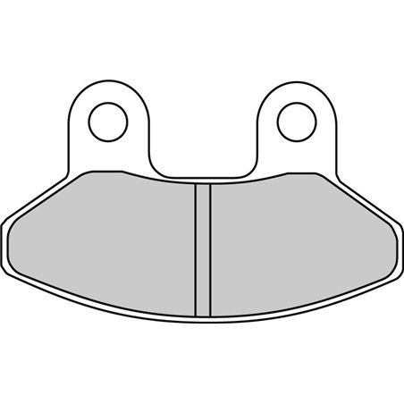 Plaquette de frein Organique Eco-Friction Route - R90