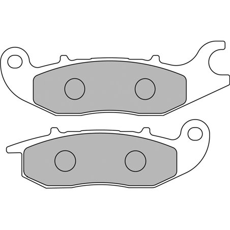 Plaquette de frein Organique Eco-Friction Route - R90