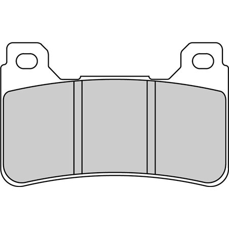 Plaquette de frein Métal Fritté Sinter Grip Road - R90