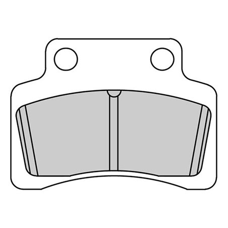 Plaquette de Frein Organique Eco-Friction Route - R90