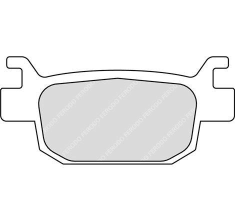 Plaquette de Frein Organique Eco-Friction Route - R90