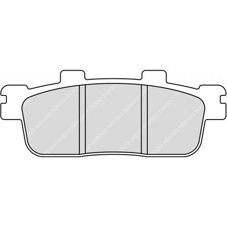 Plaquette de Frein Organique Eco-Friction Route - R90