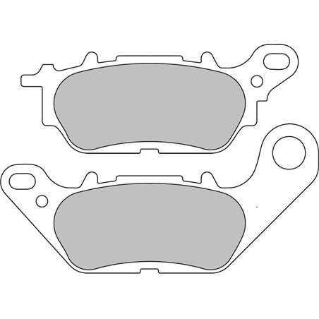 Plaquette de frein Organique Eco-Friction Route - R90