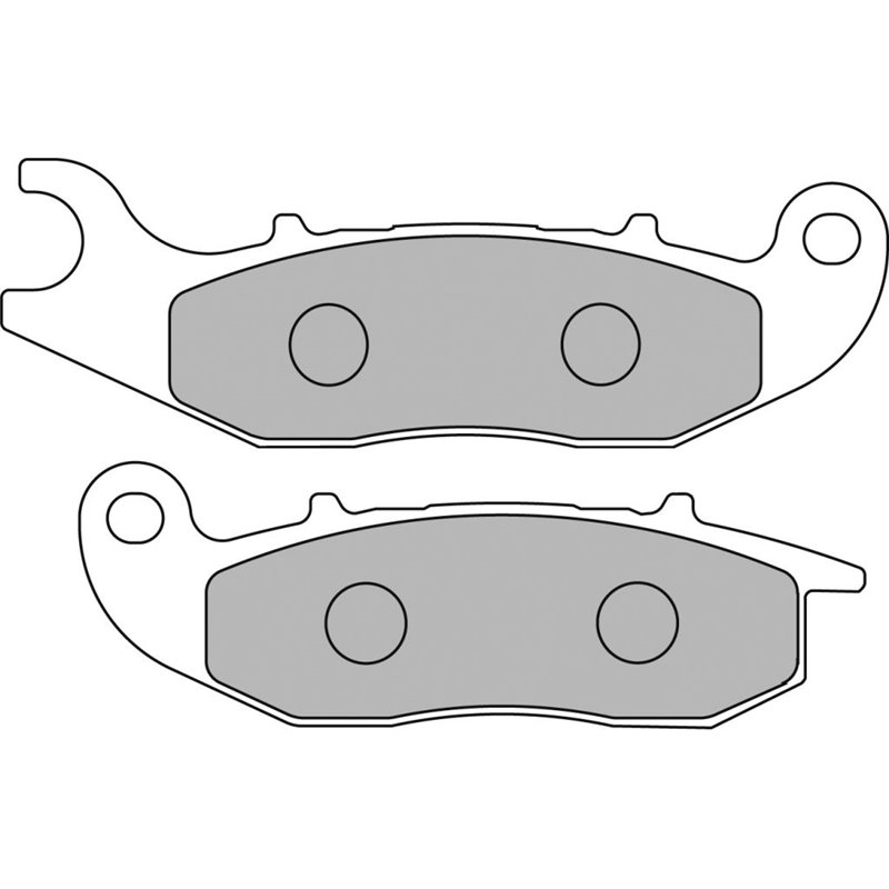 Plaquette de frein Organique Eco-Friction Route - R90