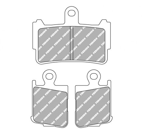 Plaquette de frein Métal Fritté Sinter Grip Road - R90