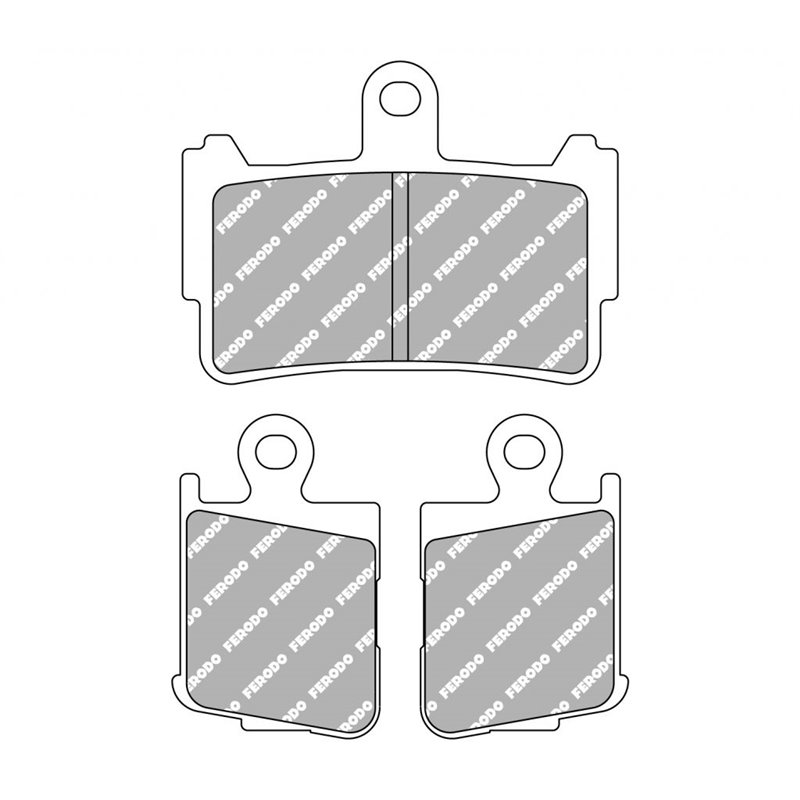 Plaquette de frein Métal Fritté Sinter Grip Road - R90