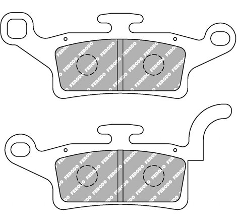 Plaquette de frein Organique Eco-Friction Route - R90