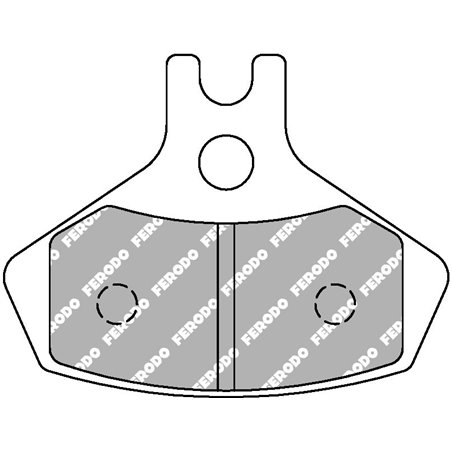 Plaquette de frein Métal Fritté Sinter Grip Off Road - R90