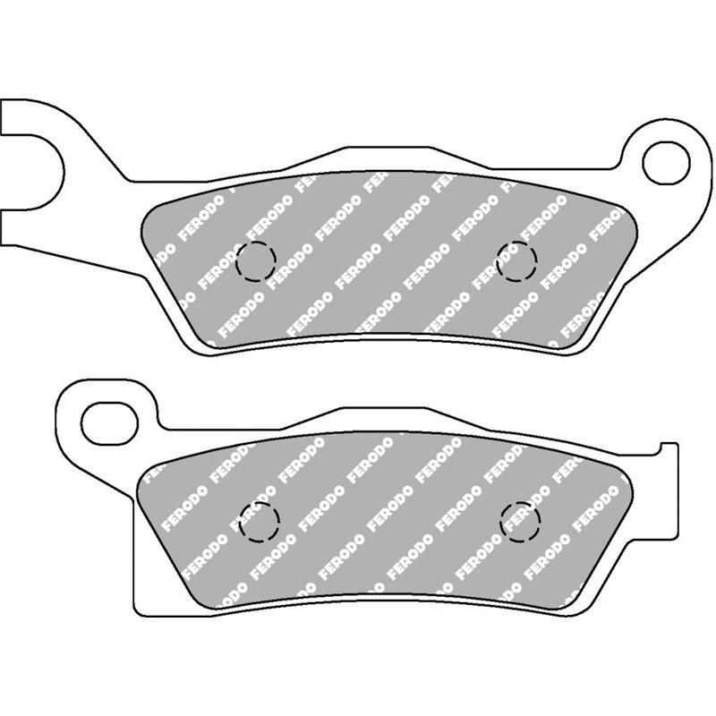 Plaquette de frein Métal Fritté Sinter Grip Off Road - R90