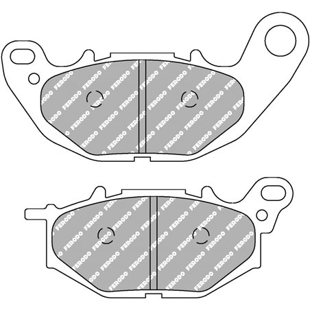 Plaquette de Frein Organique Eco-Friction Route - R90