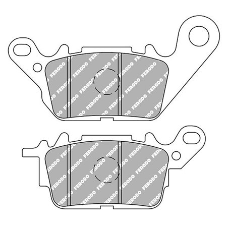 Plaquette de frein Organique Eco-Friction Route - R90