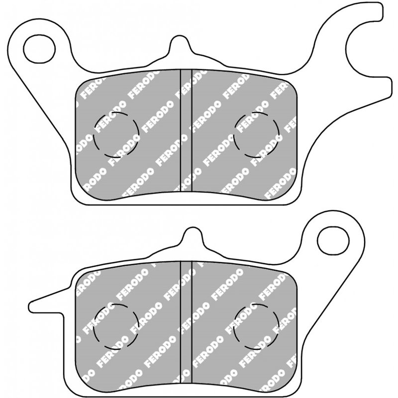 Plaquette de frein Organique Eco-Friction Route - R90