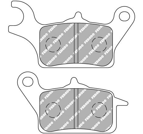 Plaquette de frein Organique Eco-Friction Route - R90