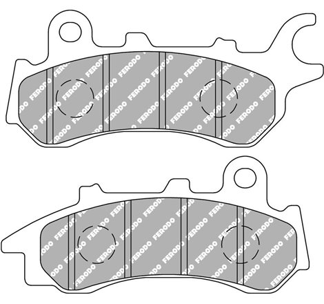 Plaquette de frein Organique Eco-Friction Route - R90