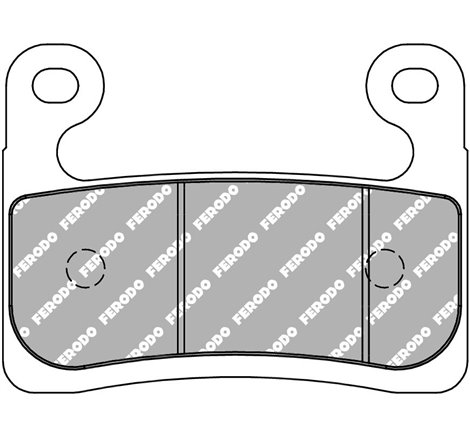 Plaquette de frein  FERODO Métal Fritté Sinter Grip Road - R90