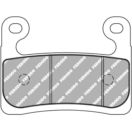 Plaquette de frein  FERODO Métal Fritté Sinter Grip Road - R90