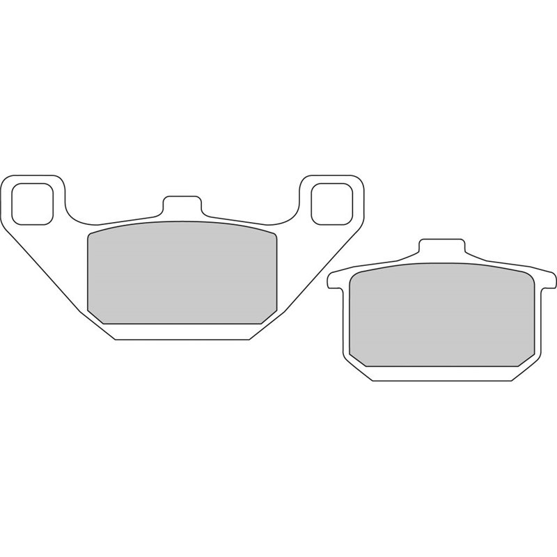 Plaquette de frein Organique Eco-Friction Route - R90