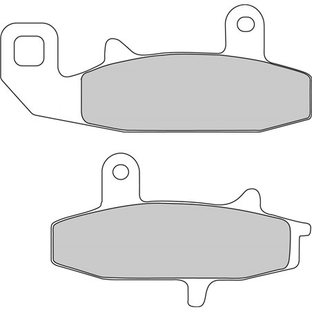 Plaquette de frein Organique Platinum Route/Off Road - R90