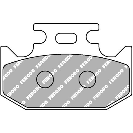 Plaquette de frein Organique Eco-Friction Route - R90