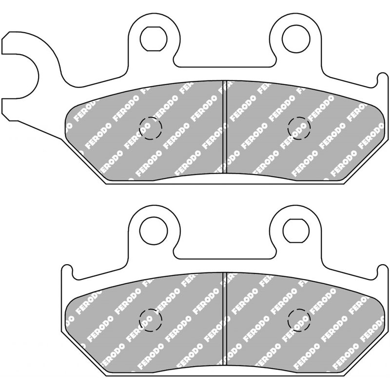 Plaquette de frein Organique Platinum Route/Off Road - R90