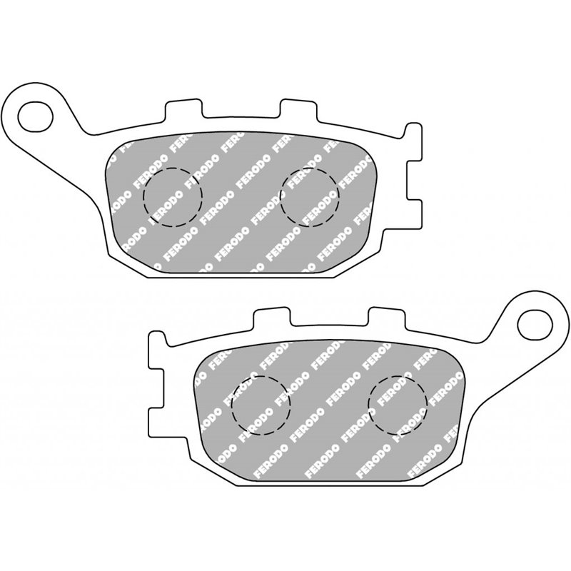 Plaquette de frein Organique Eco-Friction Route - R90