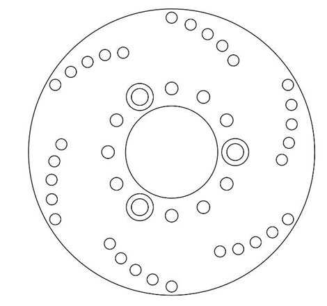 Disque de Frein Fixe KYMCO - Homologué TÜV