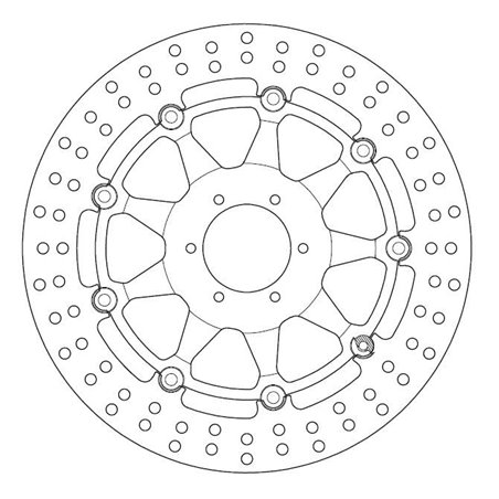 Disque de Frein Flottant HONDA - Homologué TÜV