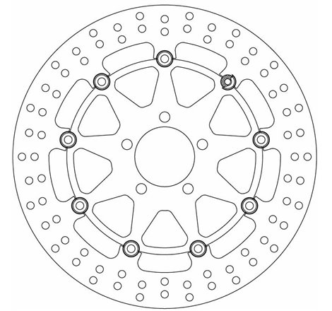 Disque de Frein Flottant KAWASAKI - Homologué TÜV