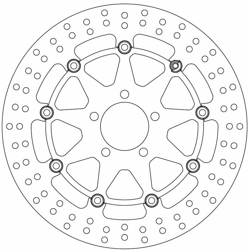 Disque de Frein Flottant KAWASAKI - Homologué TÜV