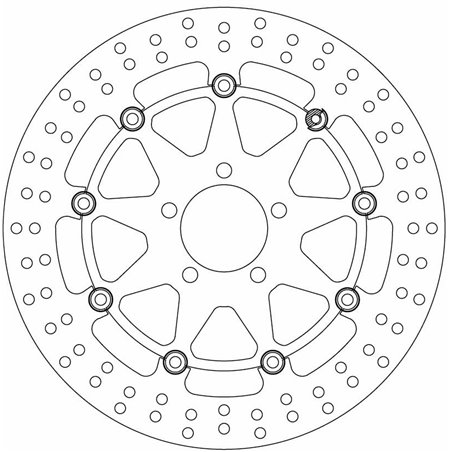 Disque de Frein Flottant KAWASAKI - Homologué TÜV