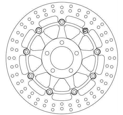 Disque de Frein Flottant SUZUKI - Homologué TÜV