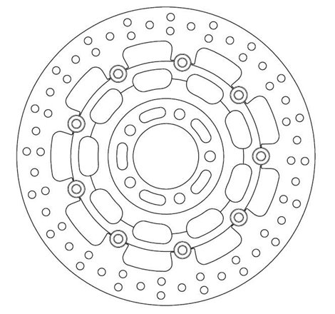 Disque de Frein Flottant SUZUKI - Homologué TÜV