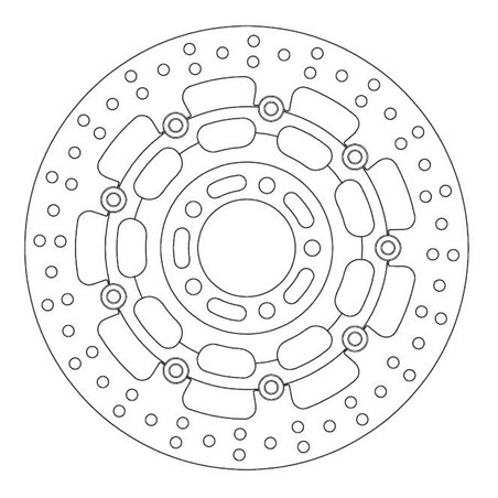 Disque de Frein Flottant SUZUKI - Homologué TÜV