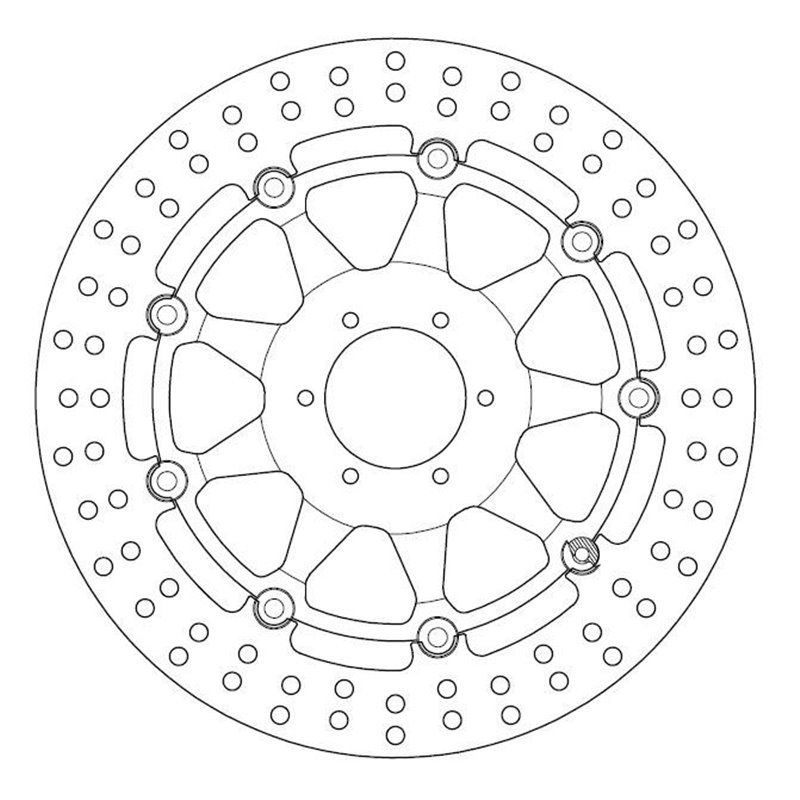 Disque de Frein Flottant YAMAHA - Homologué TÜV