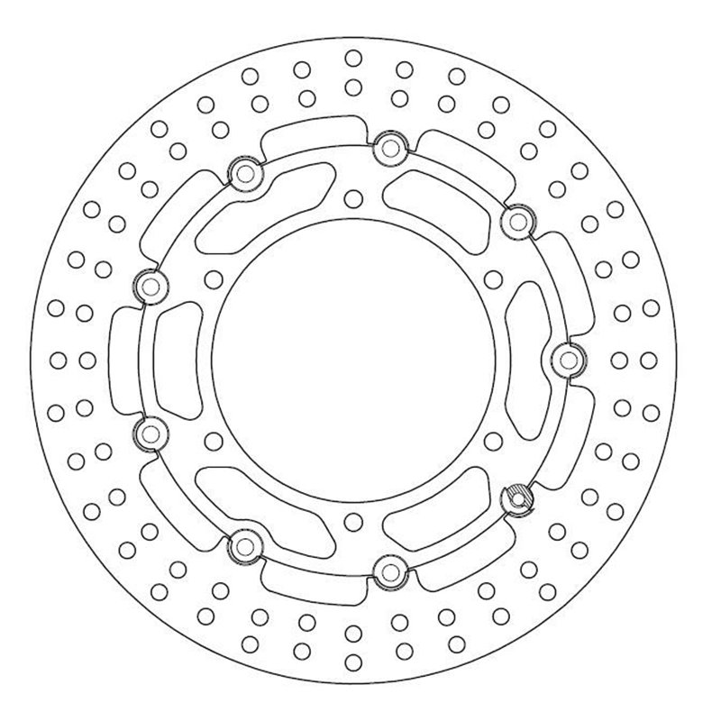 Disque de Frein Flottant YAMAHA - Homologué TÜV