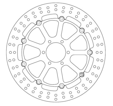 Disque de Frein Flottant HONDA - Homologué TÜV