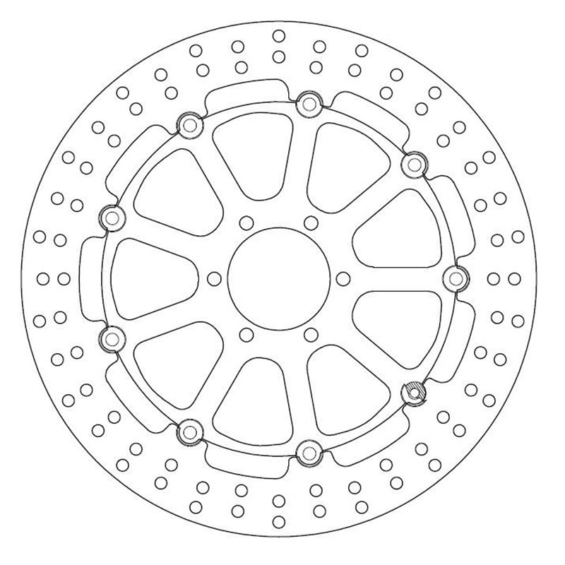 Disque de Frein Flottant HONDA - Homologué TÜV