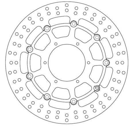 Disque de Frein Flottant HONDA - Homologué TÜV