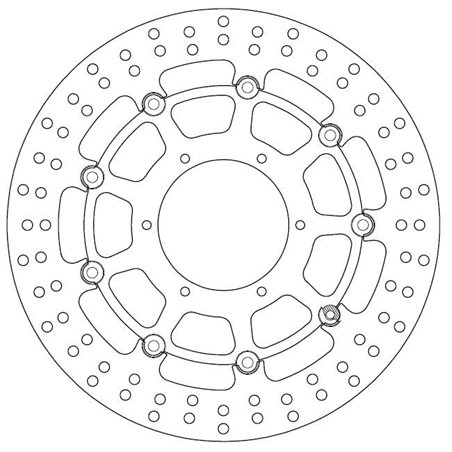 Disque de Frein Flottant HONDA - Homologué TÜV