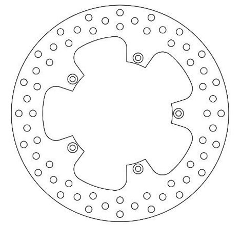 Disque de Frein Fixe PIAGGIO - Homologué TÜV