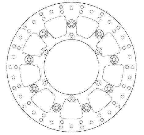 Disque de Frein Flottant KTM - Homologué TÜV